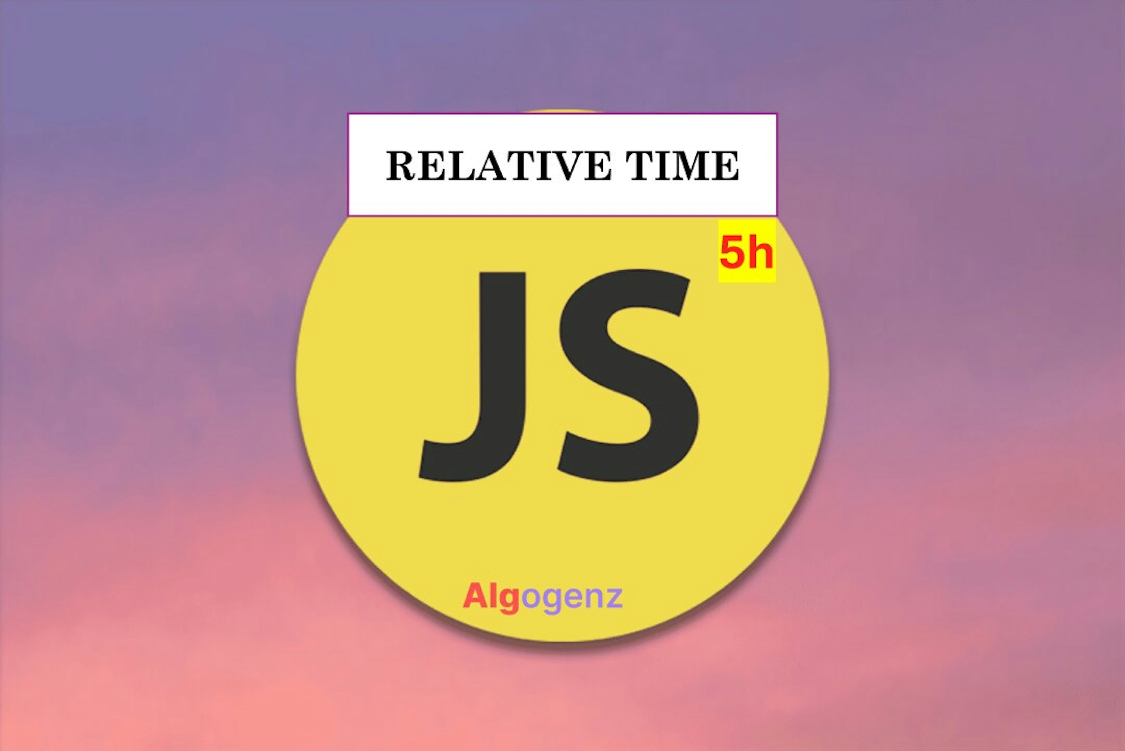 How to Show Customized Relative Time with JavaScript